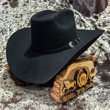 Texana modelo 8 Segundos Negra (Tombstone) - Tiendacharra.com - Bodega Tienda Charra