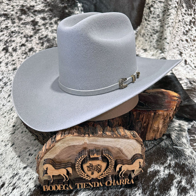 Texana modelo Malboro (Tombstone) color gris cristal - Tiendacharra.com - Bodega Tienda Charra