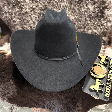 Texana Stetson Rancher 6x Negra - Pelo de Castor - Tiendacharra.com - Bodega Tienda Charra