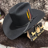Texana Stetson Rancher 6x Negra - Pelo de Castor - Tiendacharra.com - Bodega Tienda Charra